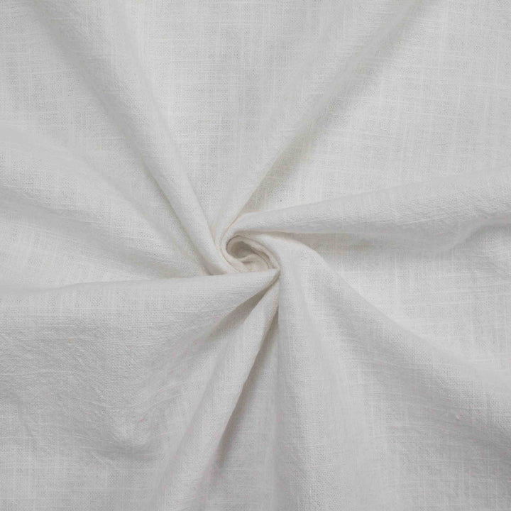 Linen Plain Weave - White