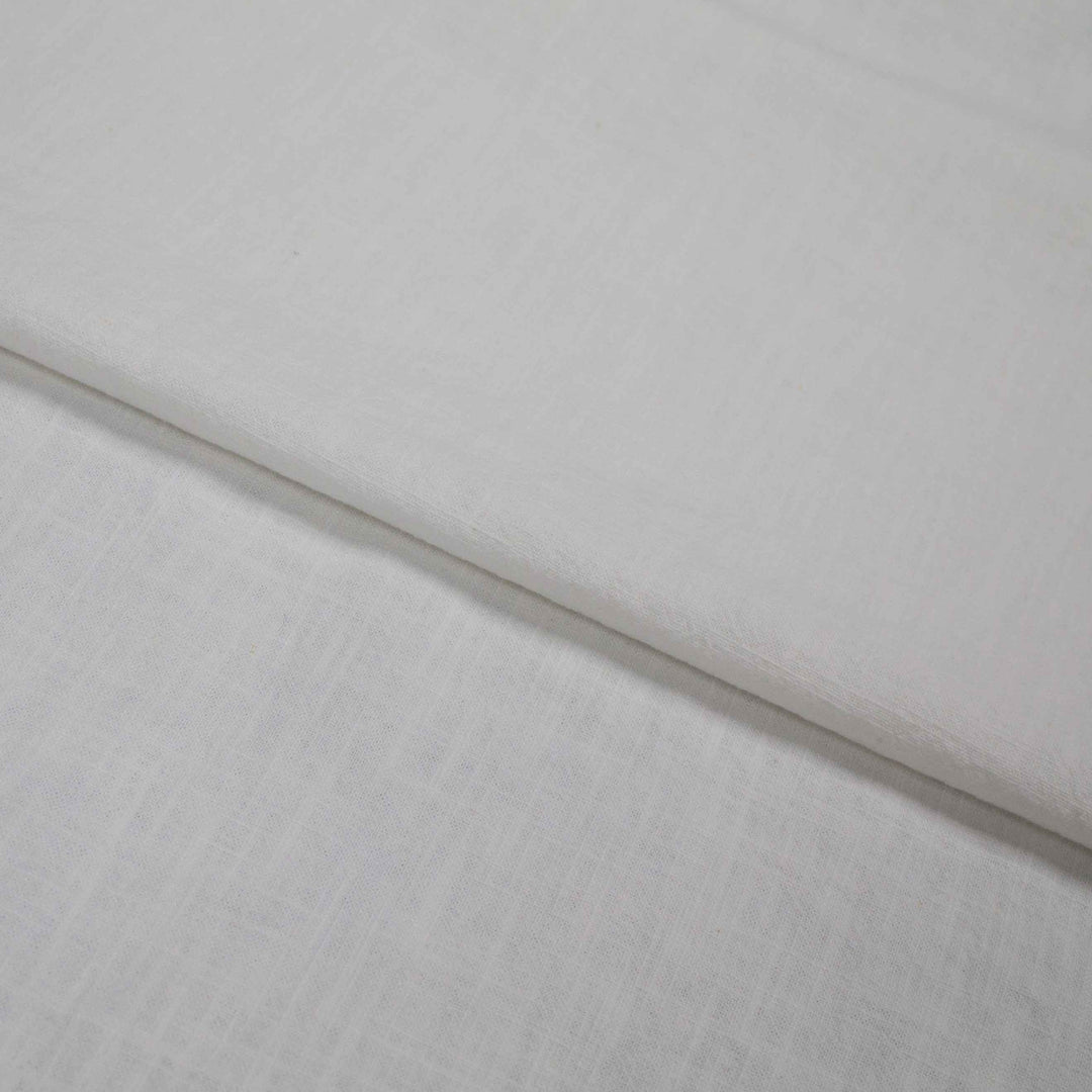 Linen Plain Weave - White