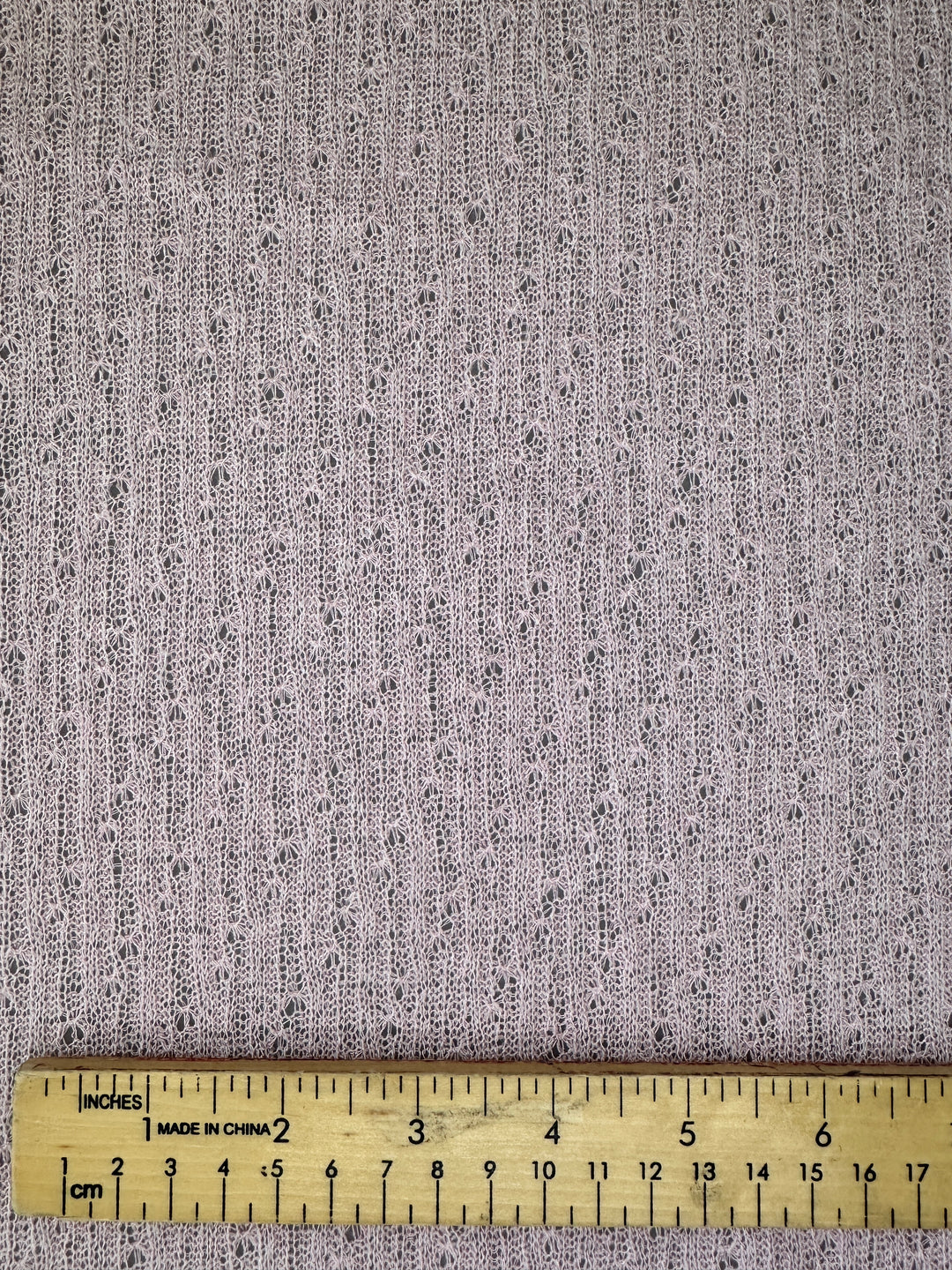 Sweater Knit - Poly Linen - Pale Pink