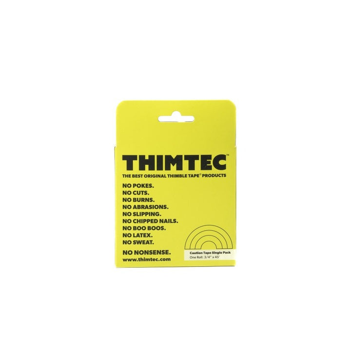 Thimtec Thimble Tape Caution Tape – Protective cotton gauze for sewing, quilting, and crafting
