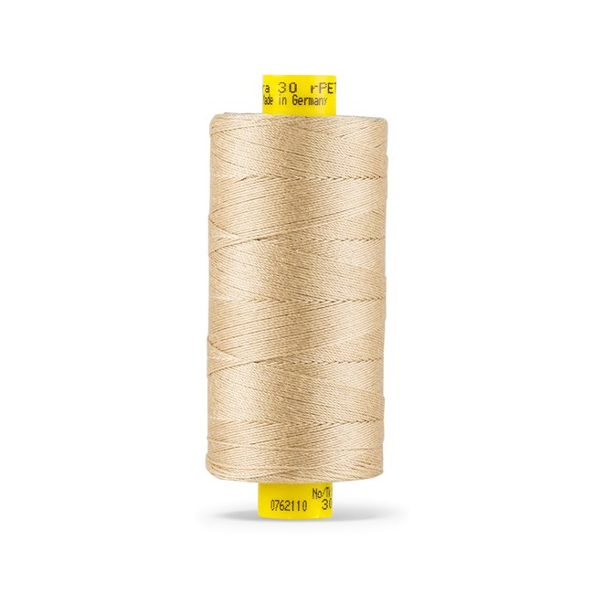 Gutermann Mara 30 rPET Recycled Polyester Thread Spool - 328 Yards for Sustainable Sewing
