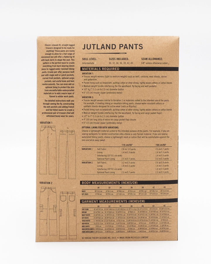 Pattern - Thread Theory - Jutland Pants