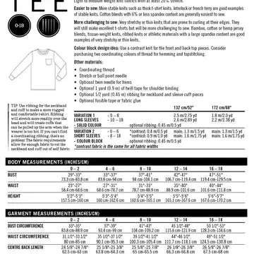 Pattern - Thread Theory - Woodley Tee