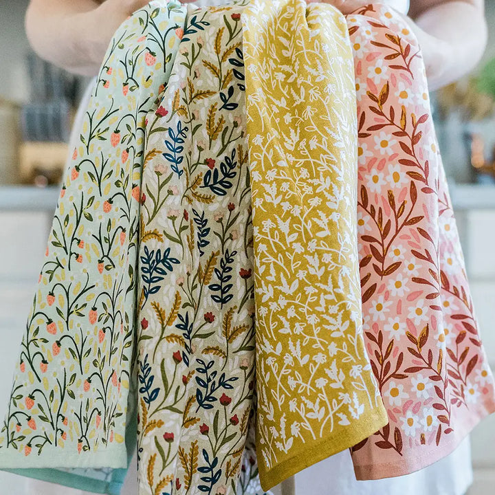 Tiny Floral Kitchen Towel (Set of 4)