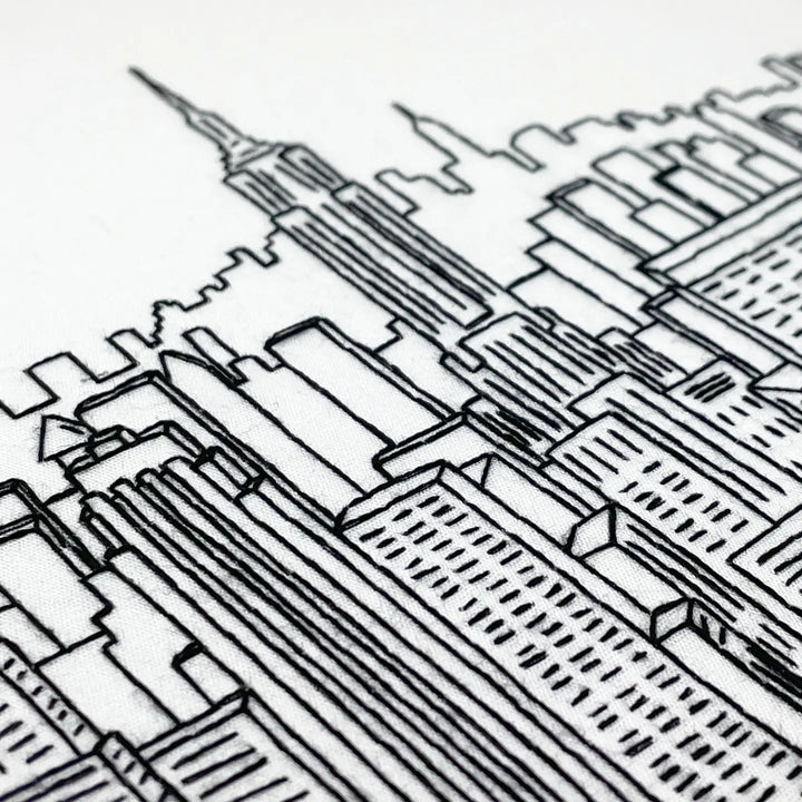 Embroidery Kit - Top of the Rock NYC