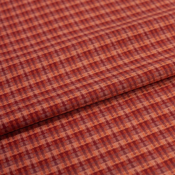 Cotton Woven - Tweed Weave in Rosebed