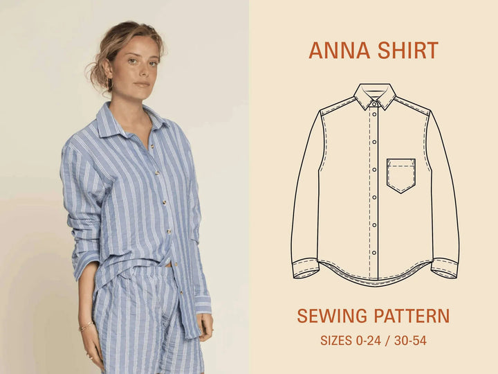 Pattern - Wardrobe by Me - Anna Shirt
