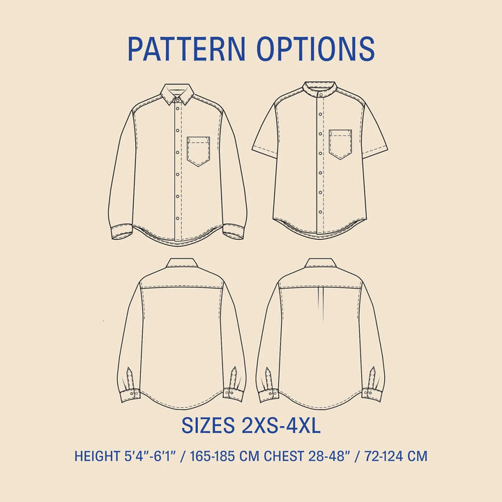 Pattern - Wardrobe by Me - Jensen Shirt