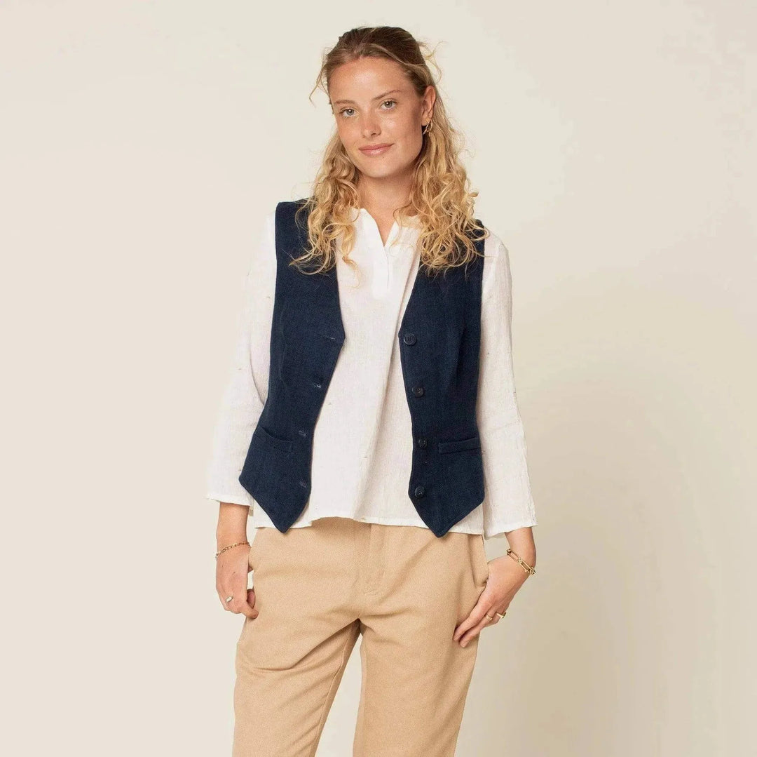 Pattern - Wardrobe by Me - Pika Vest (Women's Sizes)