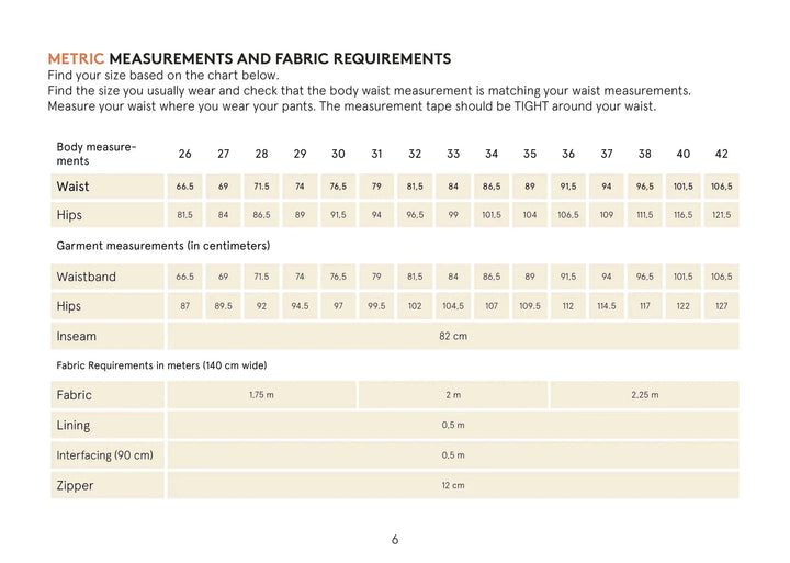 Pattern - Wardrobe by Me - Chino Pants