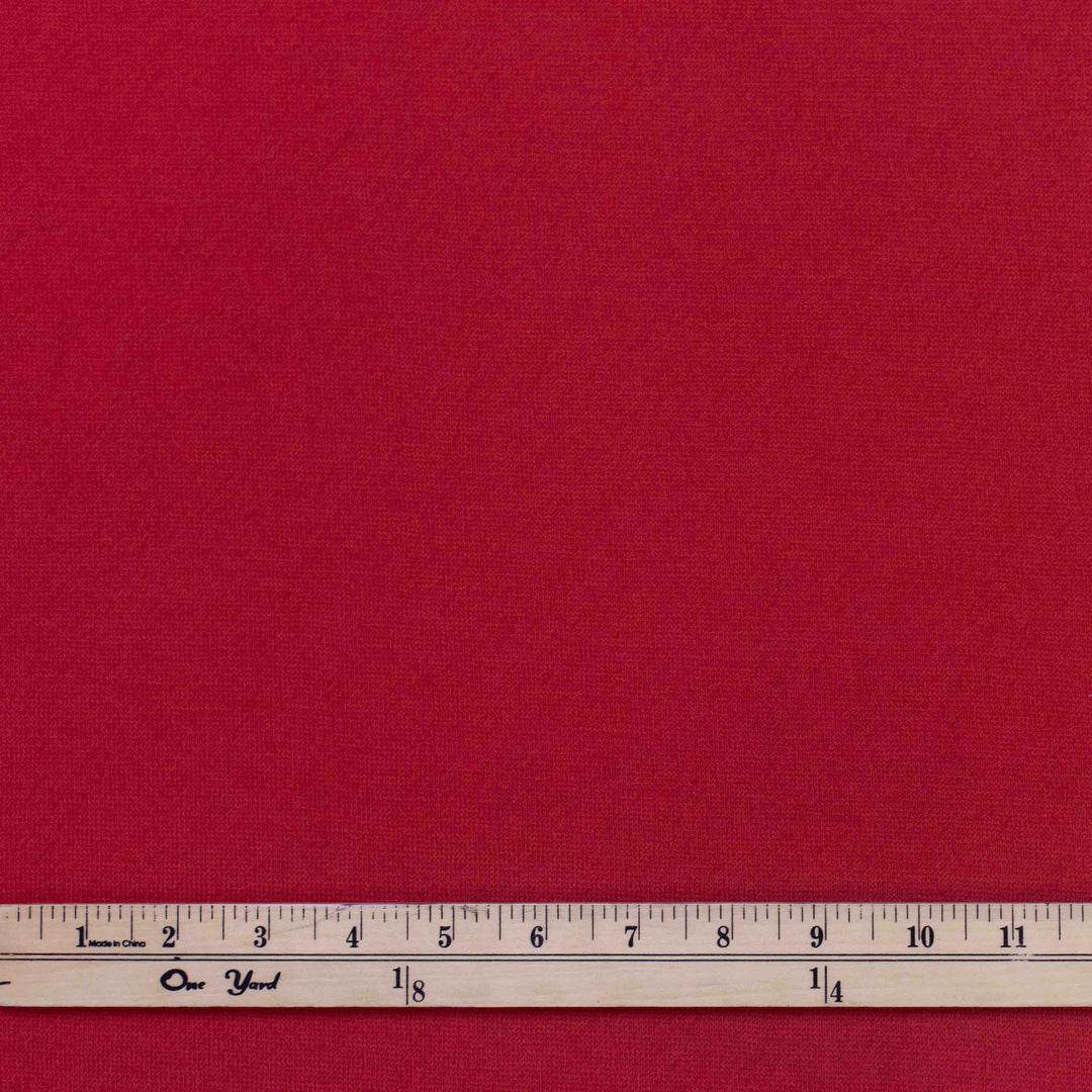 Wool Jersey - Scarlet Red