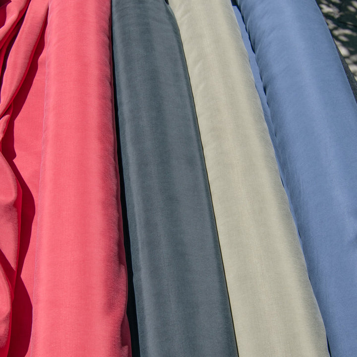 Bordeaux Blush Cupro Fabric - 100% Plant-Based Silky Material for Eveningwear & Blouses - Sustainable Silk Alternative