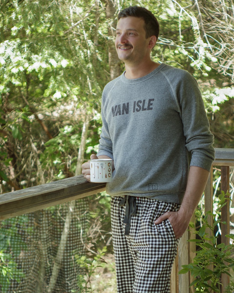 Thread Theory Eastwood Pajamas sewing pattern classic straight-leg pajama pants with elastic waistband and optional patch pocket