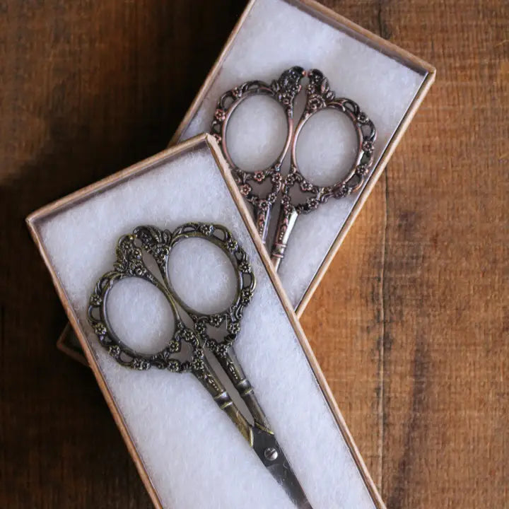 Victorian Scrollwork Embroidery Scissors