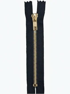 Zipper - CC - Fashion Closed Metal 9" - 5 colors