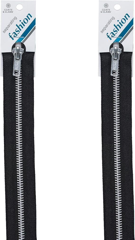 Zipper - CC - Fashion Separating Metal 24" - 4 colors