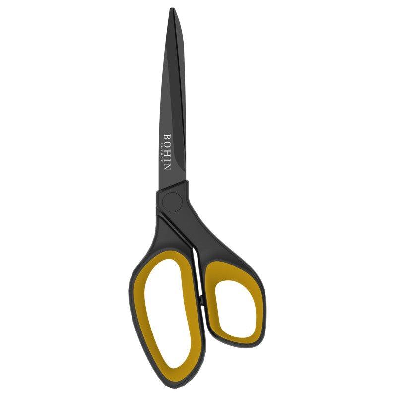 Bohin 9-inch soft grip dressmaker scissors for cutting multiple fabric layers