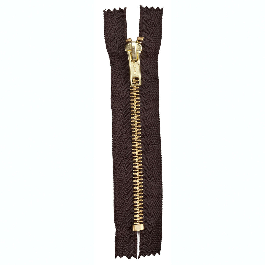 Zipper - CC - Fashion Closed Metal  7" - 6 colors