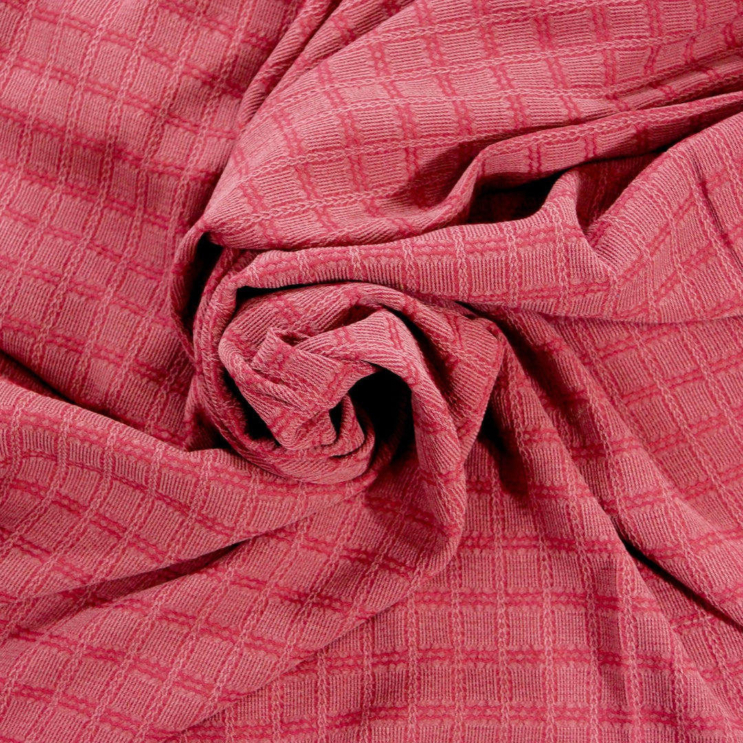Textured Bemberg Rayon Burgundy 54-inch wide fabric, 100% rayon, luxury sewing textile
