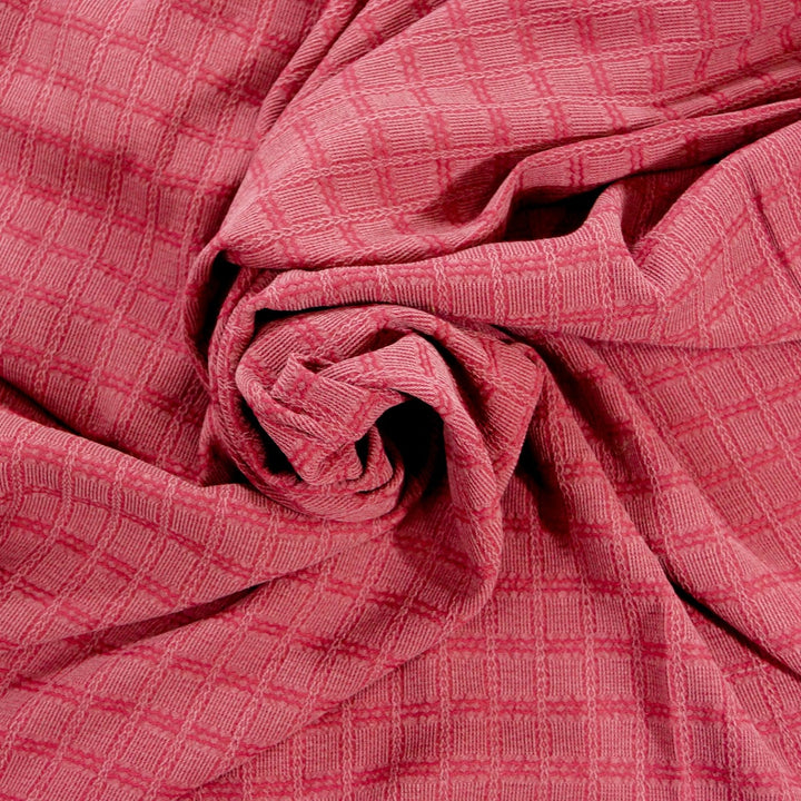 Textured Bemberg Rayon Burgundy 54-inch wide fabric, 100% rayon, luxury sewing textile