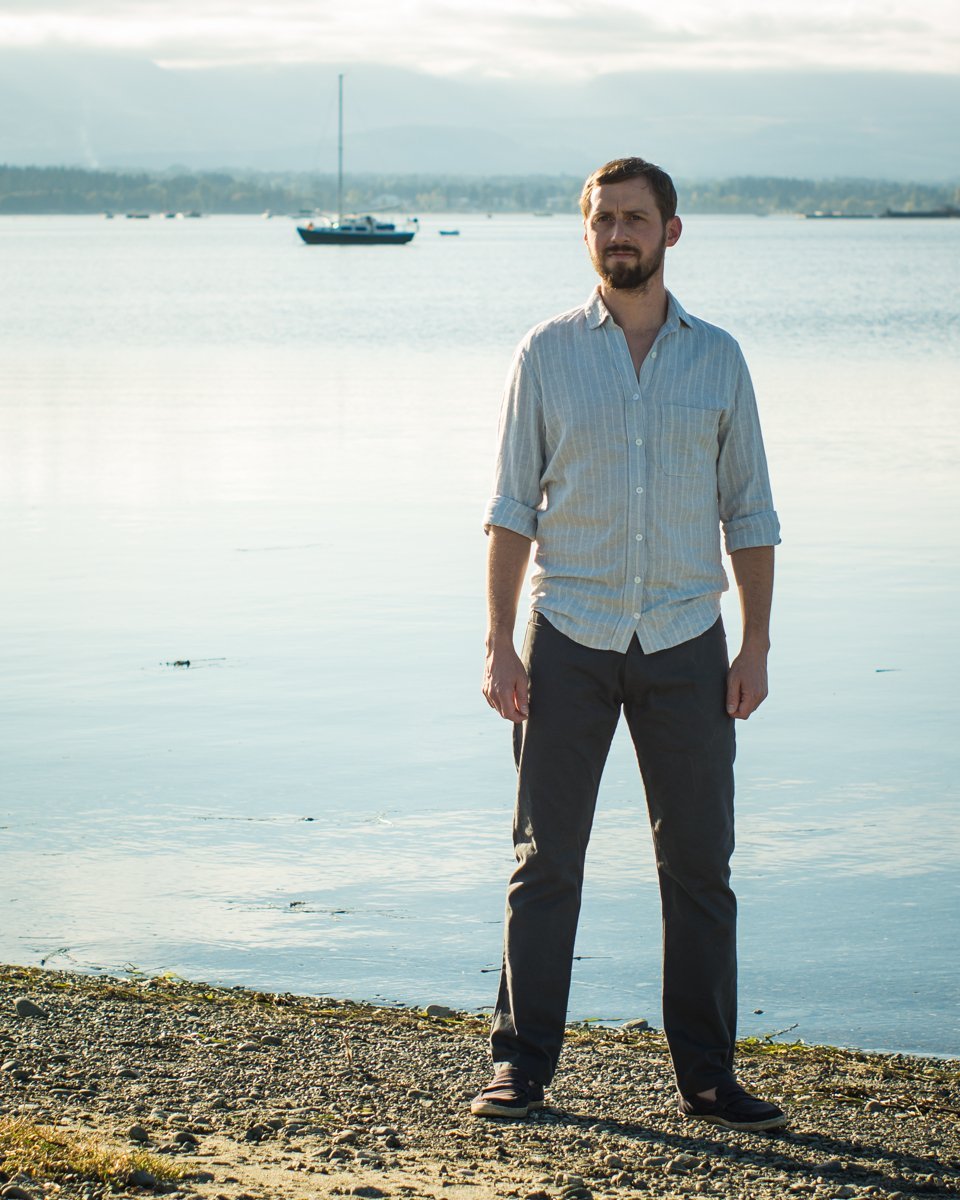 Thread Theory Quadra Jeans sewing pattern modern straight-leg denim with tapered legs and two-piece waistband