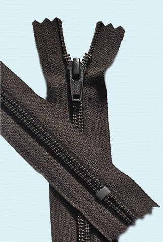 YKK 12-Inch Black Ziplon Separating Zipper for Jackets and Outdoor Gear – Heavy Duty Plastic Teeth