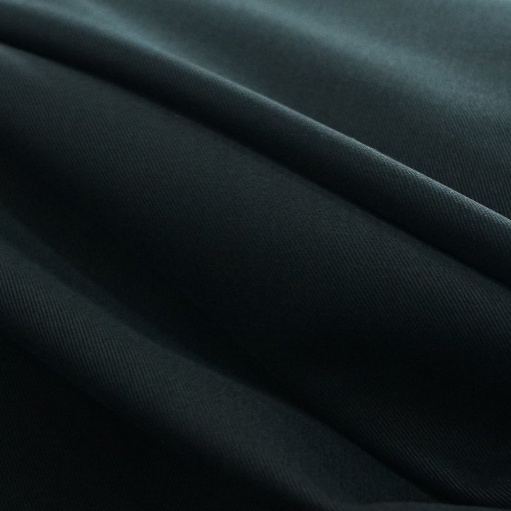 Chino Twill Brushed Black – 100% cotton brushed twill fabric, 8.5 oz, 60 inches wide for sewing pants, jumpsuits, and overalls