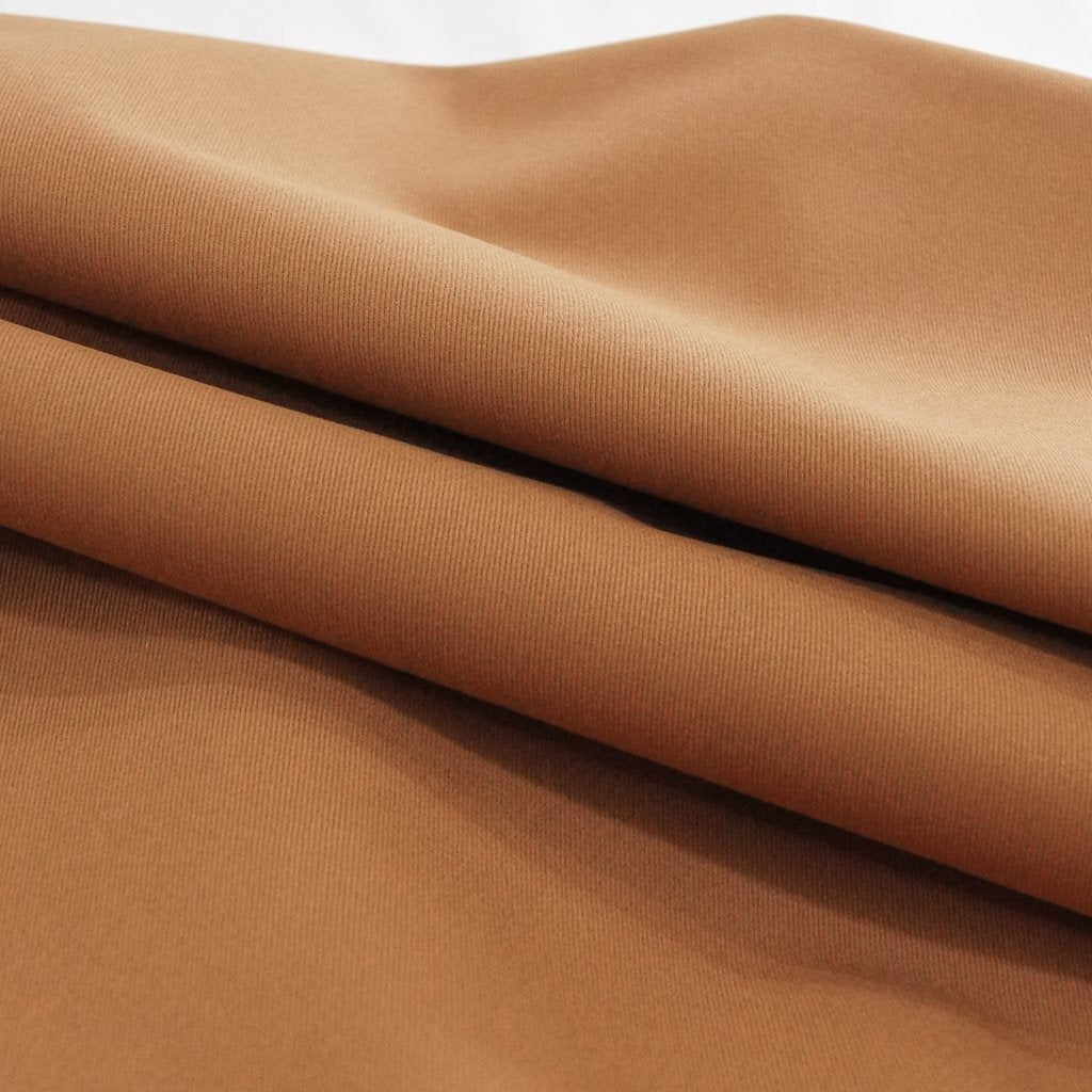 Chino Twill Brushed Aztec – 100% cotton brushed twill fabric, 8.5 oz, 60 inches wide in camel shade for sewing pants, jumpsuits, and overalls