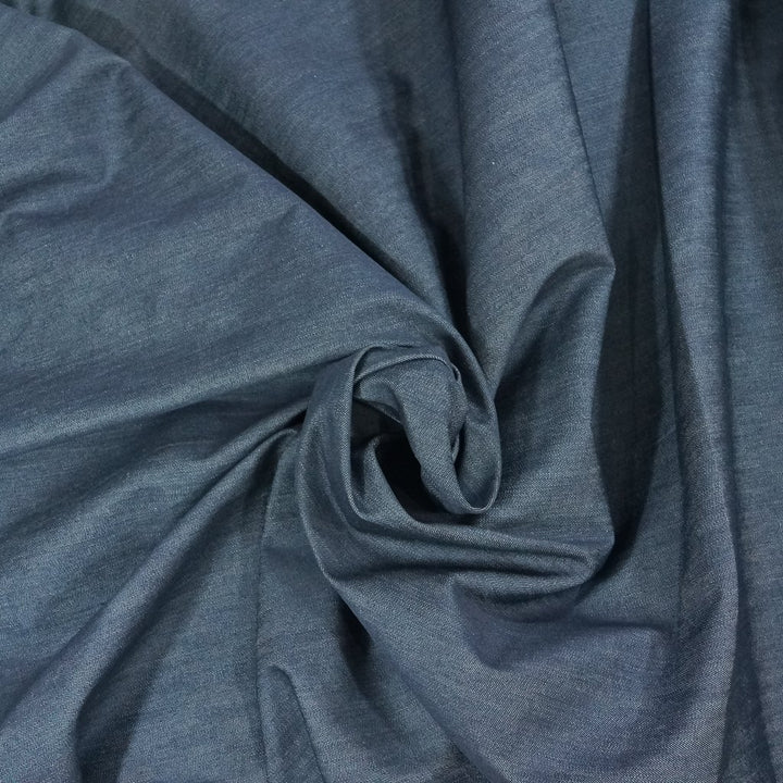 Cone Mills Denim Stretch 11.25 oz Indigo – 99% cotton, 1% spandex, 59/60 inches wide for sewing jeans, jackets, and skirts