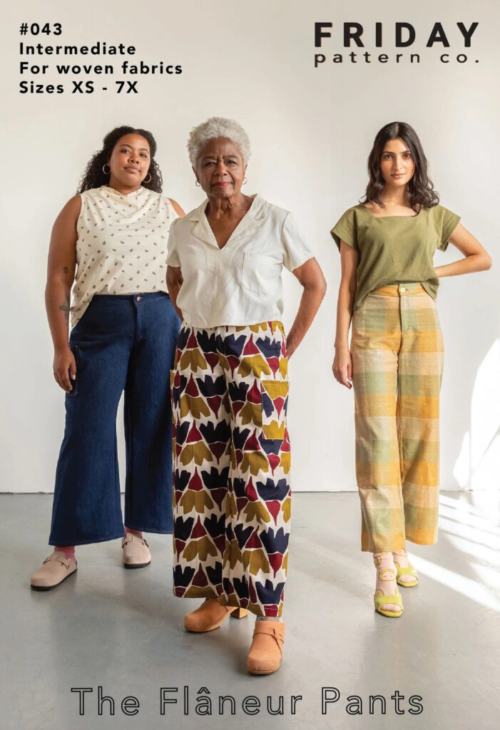 Pattern - Friday Pattern Co - The Flaneur Pants