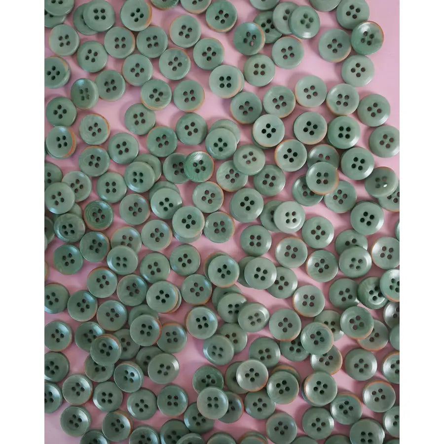 Corozo Nut Buttons Jadite - 3 sizes (20L, 30L, 40L)