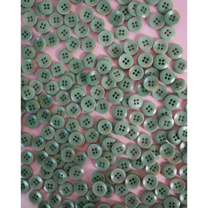 Corozo Nut Buttons Jadite - 3 sizes (20L, 30L, 40L)