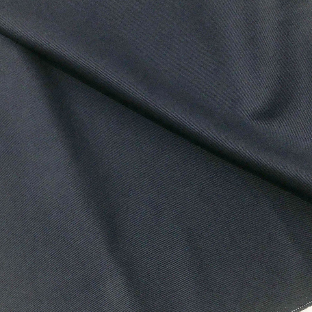 Ventana Twill Smoke Blue 100% cotton fabric, mid-weight 7.9 oz/yard, perfect for pants, jackets, and tailored sewing project