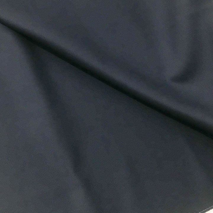 Ventana Twill Smoke Blue 100% cotton fabric, mid-weight 7.9 oz/yard, perfect for pants, jackets, and tailored sewing project