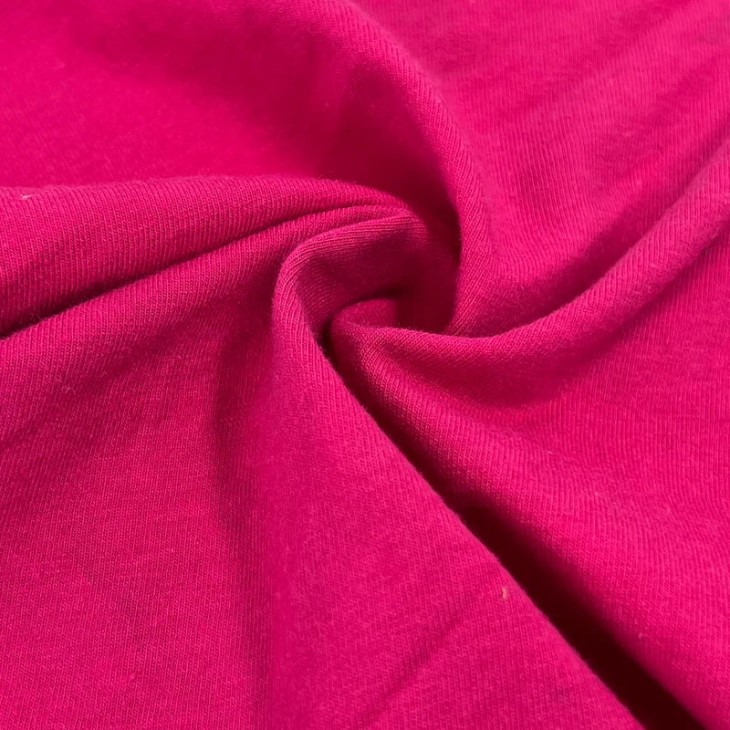 Jersey Knit - Cotton Spandex - 10 oz. - Dark Fuchsia