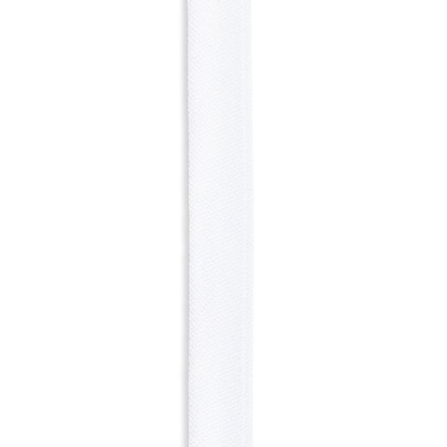 Double Fold Bias Tape 1/4" - White