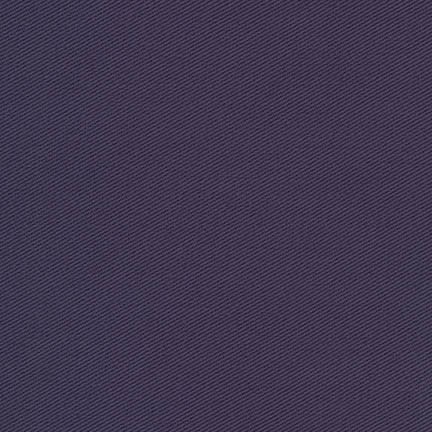 Ventana Twill Gray Purple 100% cotton fabric, mid-weight 7.9 oz/yard, perfect for pants, jackets, and tailored sewing projects
