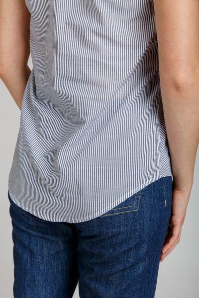 Megan Nielsen Eucalypt Woven Tank Top & Dress Pattern – scoop neckline tank and woven dress sewing pattern