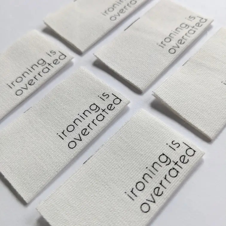 Ironing Is Overrrated | Cotton Luxe Labels
