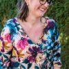 Straight Stitch Designs Eastlake sewing pattern – customizable top or dress with sleeve, cuff, and back detail variations.