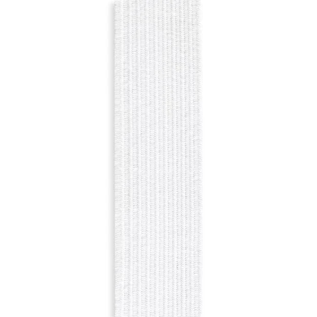Braided Elastic 1/4" - Black or White