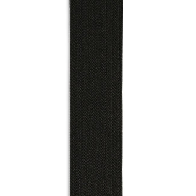 Braided Elastic 1/2" - Black or White