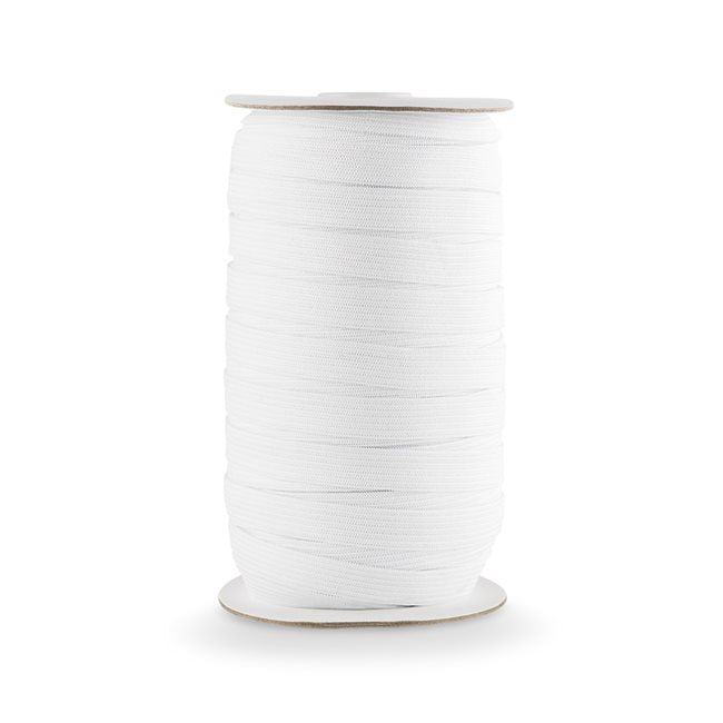 Braided Elastic 1/2" - Black or White