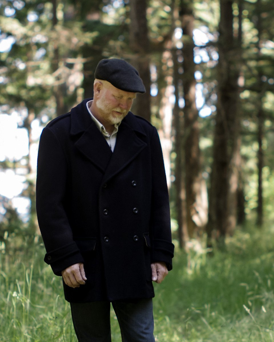 Thread Theory Goldstream Peacoat sewing pattern classic double-breasted wool coat with removable hood and lined pockets