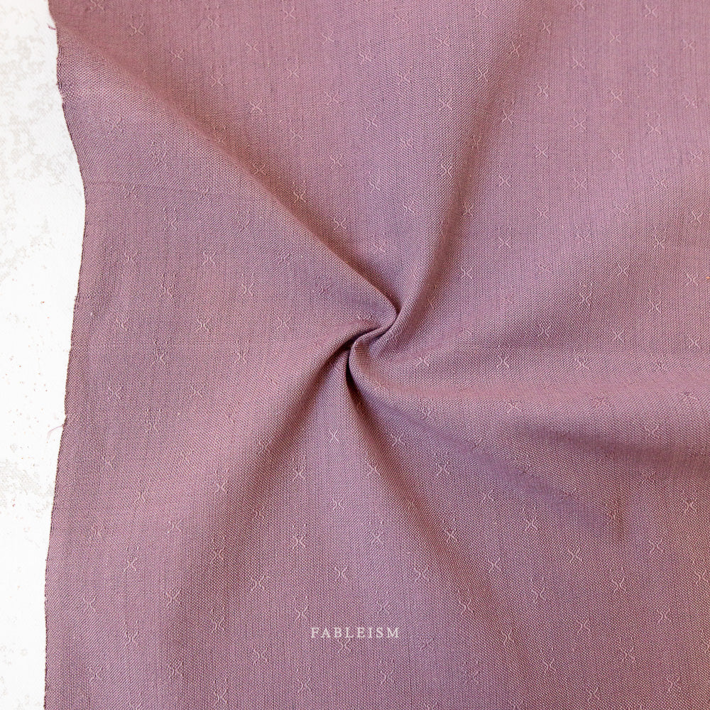 Cotton Woven - Sprout Woven in Nightshade