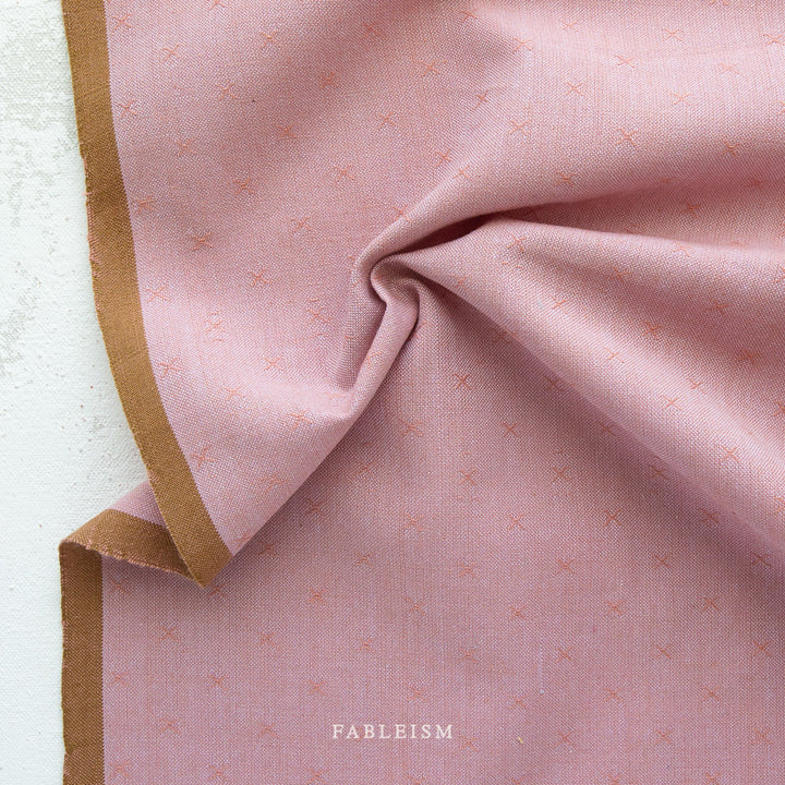 Cotton Woven - Sprout Woven in Pansy Pink