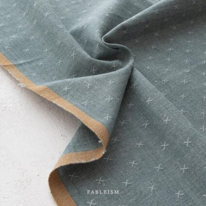 Cotton Woven - Sprout Woven in Storm