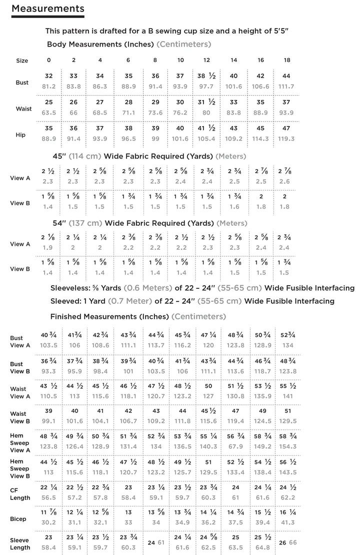 Pattern - Grainline Studio - Hadley Top (2 size ranges)