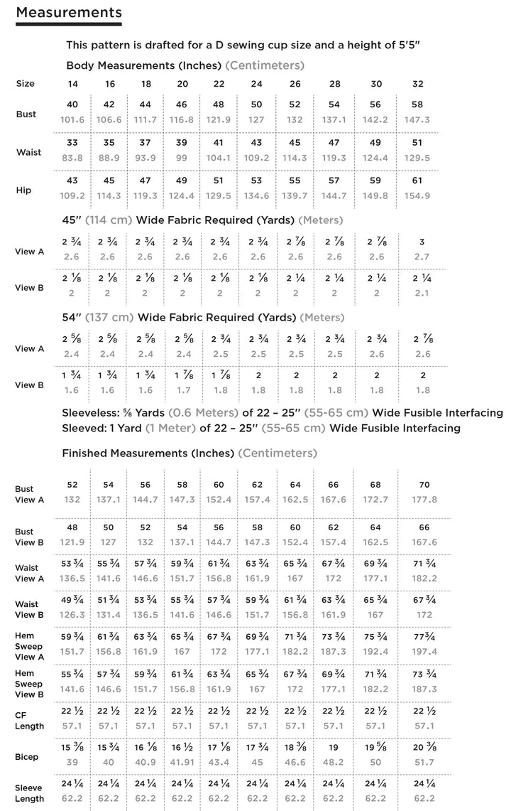 Pattern - Grainline Studio - Hadley Top (2 size ranges)