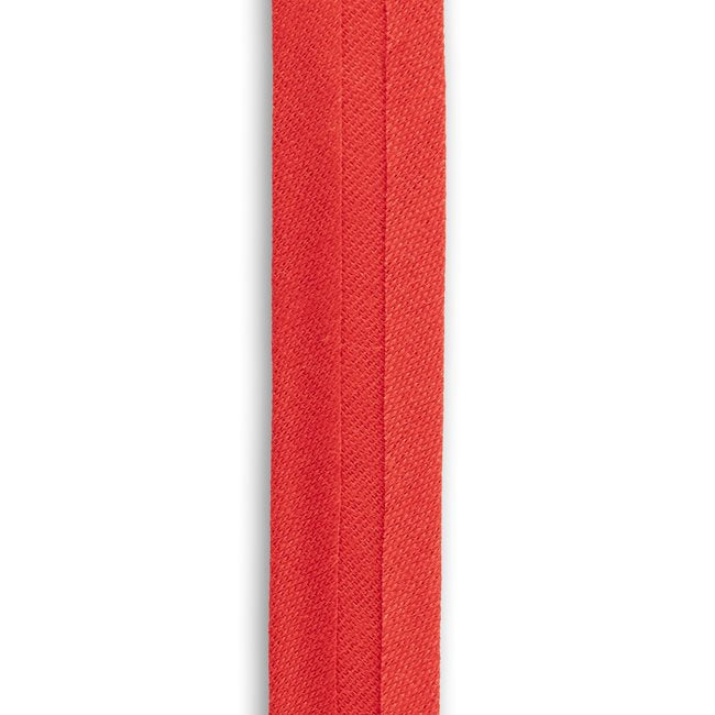 Single Fold Bias Tape 1/2" - Red